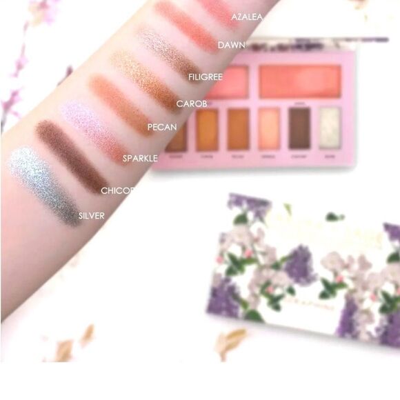 NEW Seraphine Botanicals Sakura + Sage Palette | Vegan Eyeshadow & Blush - Picture 4 of 4
